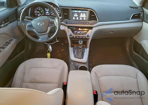 2018 Hyundai Elantra Sel z USA, uszkodzony, nr VIN 5NPD84LF9JH399920